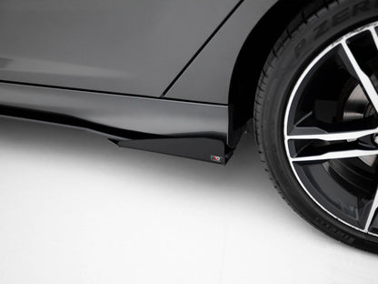 Maxton Design Street PRO Side Skirts Diffusers + Flaps Ford Focus ST Mk3 Facelift