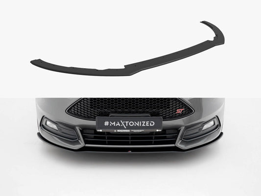 Maxton Design Street PRO Front Splitter Ford Focus ST Mk3 Facelift