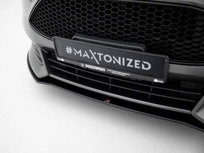 Maxton Design Street PRO Front Splitter Ford Focus ST Mk3 Facelift