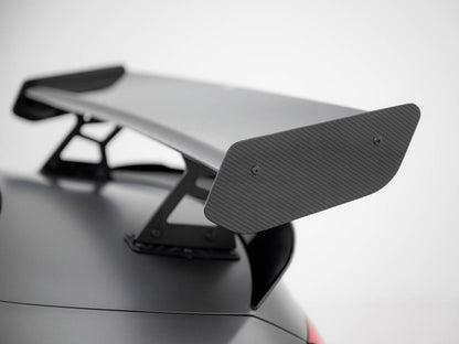 Maxton Design Carbon Spoiler With Internal Brackets Uprights Mercedes-Benz CLA Coupe C118 / C118 Facelift