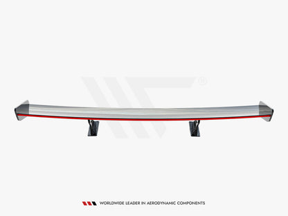 Maxton Design Carbon Spoiler With Internal Brackets Uprights + LED Mercedes-Benz CLA Coupe C118 / C118 Facelift