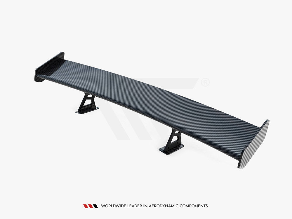 Maxton Design Carbon Spoiler With Internal Brackets Uprights + LED Mercedes-Benz CLA Coupe C118 / C118 Facelift