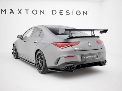 Maxton Design Carbon Spoiler With Upper Swan Mounting Mercedes-Benz CLA Coupe C118 / C118 Facelift