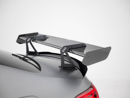 Maxton Design Carbon Spoiler With Upper Swan Mounting + LED Mercedes-Benz CLA Coupe C118 / C118 Facelift