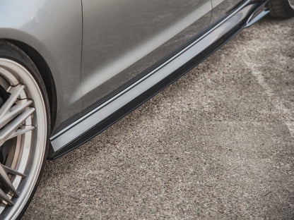 Maxton Design Side Skirts Diffusers Audi A6 / A6 C7 S-Line / S6 C7 FL