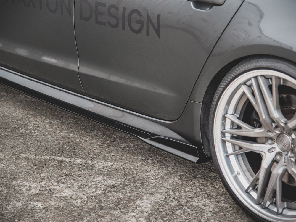 Maxton Design Side Skirts Diffusers Audi A6 / A6 C7 S-Line / S6 C7 FL