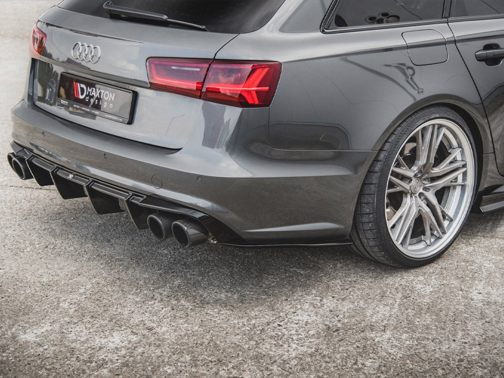 Maxton Design Rear Side Splitters Audi A6 / A6 C7 S-Line / S6 C7 FL