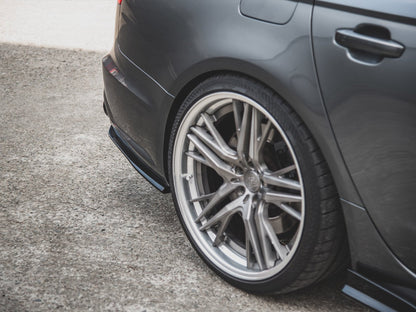 Maxton Design Rear Side Splitters Audi A6 / A6 C7 S-Line / S6 C7 FL