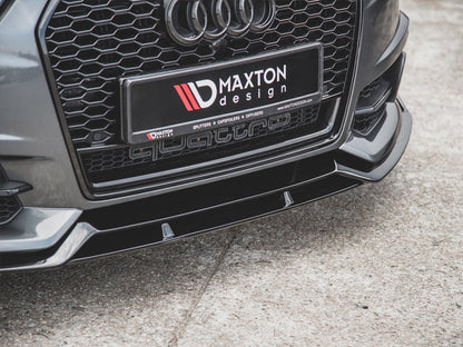 Maxton Design Front Splitter Audi A6 / A6 C7 S-Line / S6 C7 Facelift