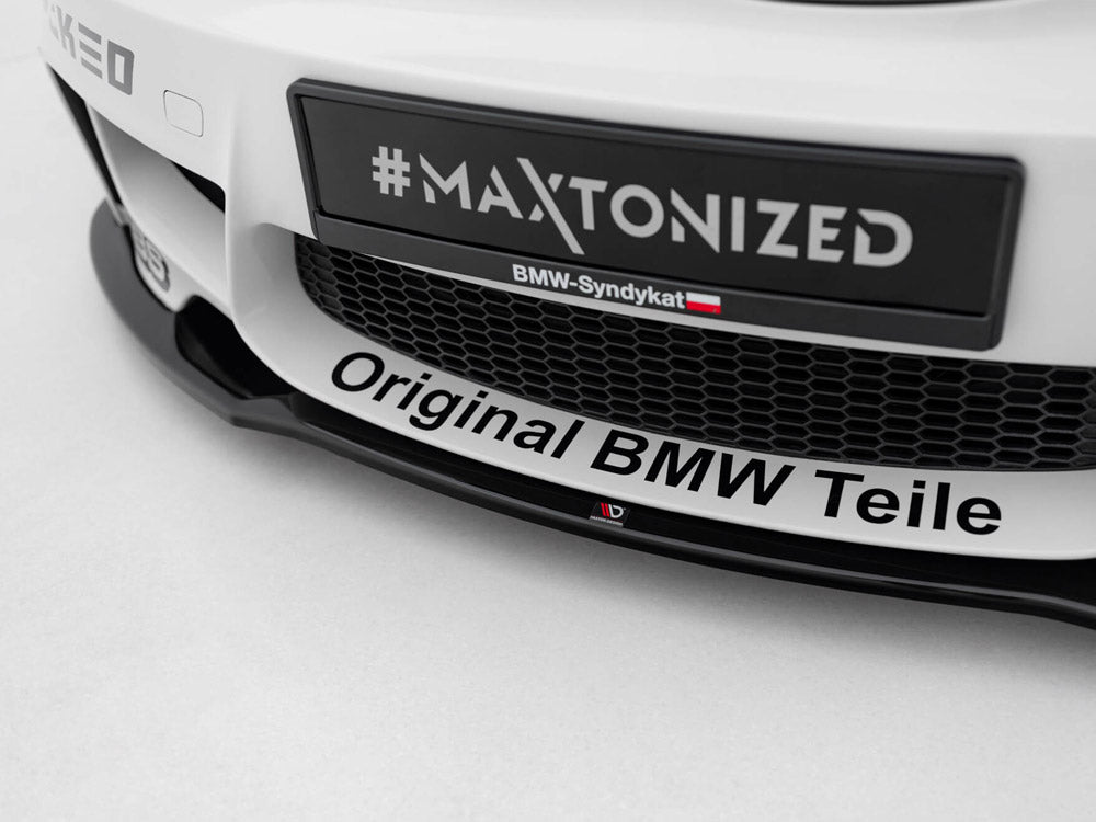 Maxton Design Front Splitter BMW 1 M Coupe E82