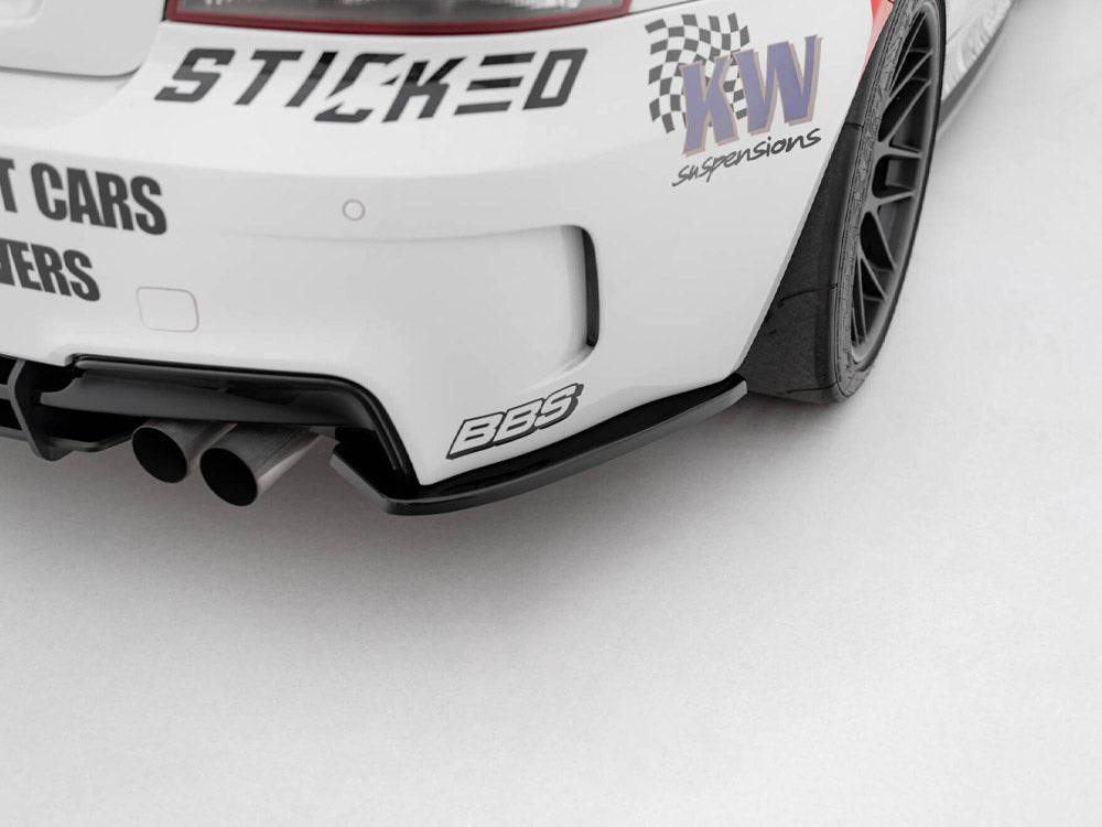 Maxton Design Rear Side Splitters BMW 1 M Coupe E82