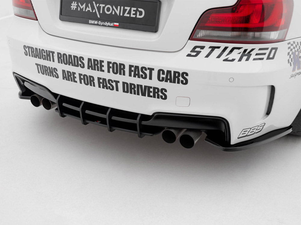 Maxton Design Street PRO Rear Diffuser BMW 1 M Coupe E82