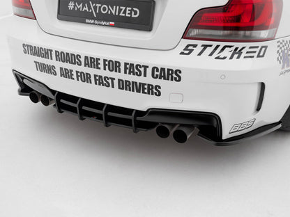 Maxton Design Street PRO Rear Diffuser BMW 1 M Coupe E82