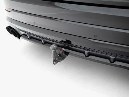 Maxton Design Rear Splitter (Vertical Bars) V.2 Audi SQ8 / Q8 S-Line Mk1 Facelift