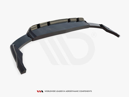 Maxton Design Rear Splitter (Vertical Bars) V.2 Audi SQ8 / Q8 S-Line Mk1 Facelift