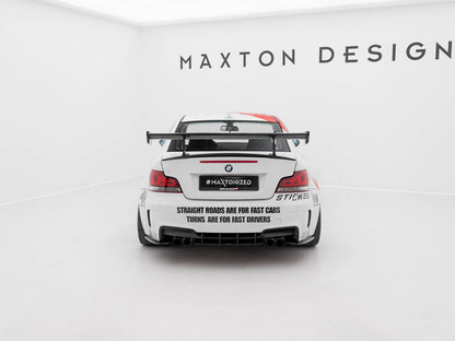 Maxton Design Carbon Spoiler With Upper Swan Mounting BMW 1 M E82
