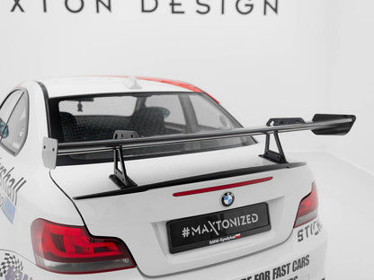 Maxton Design Carbon Spoiler With Upper Swan Mounting BMW 1 M E82