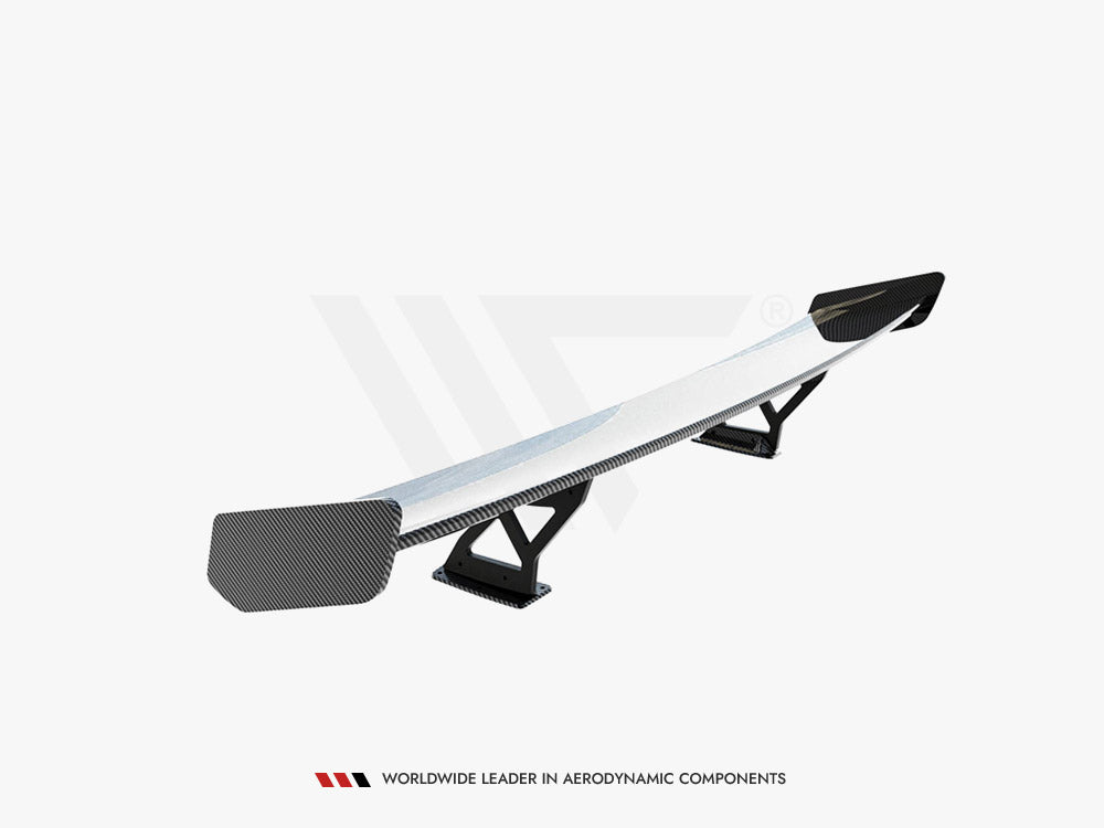 Maxton Design Carbon Spoiler With Internal Brackets Uprights V.2 BMW 1 M E82