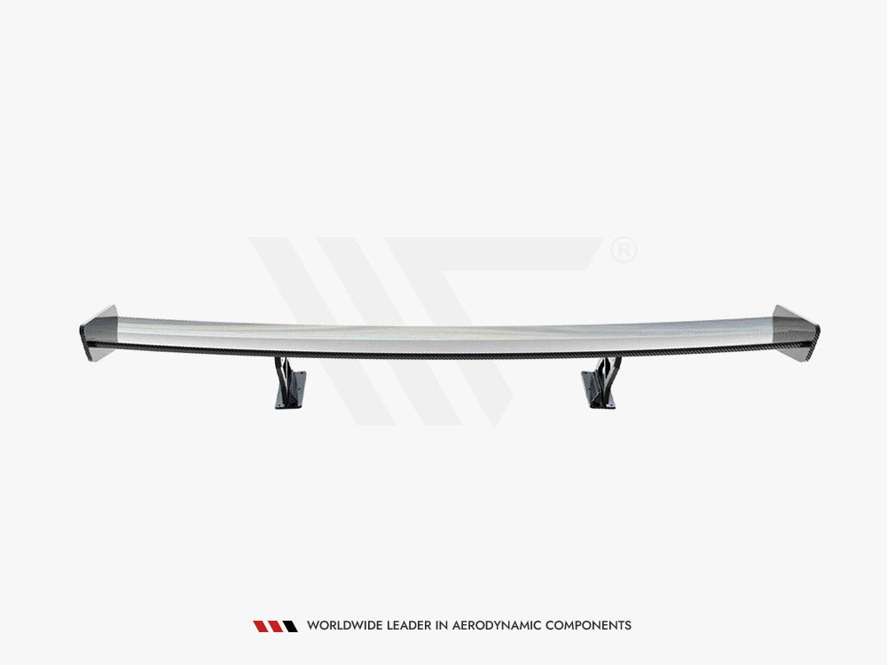 Maxton Design Carbon Spoiler With Internal Brackets Uprights V.2 BMW 1 M E82