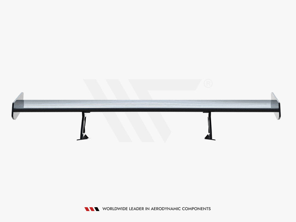 Maxton Design Carbon Spoiler With Internal Brackets Uprights V.2 BMW 1 M E82