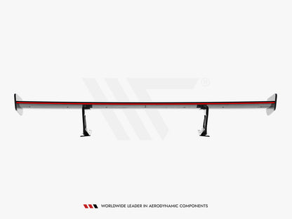 Maxton Design Carbon Spoiler With Internal Brackets Uprights V.2 + LED BMW 1 M E82