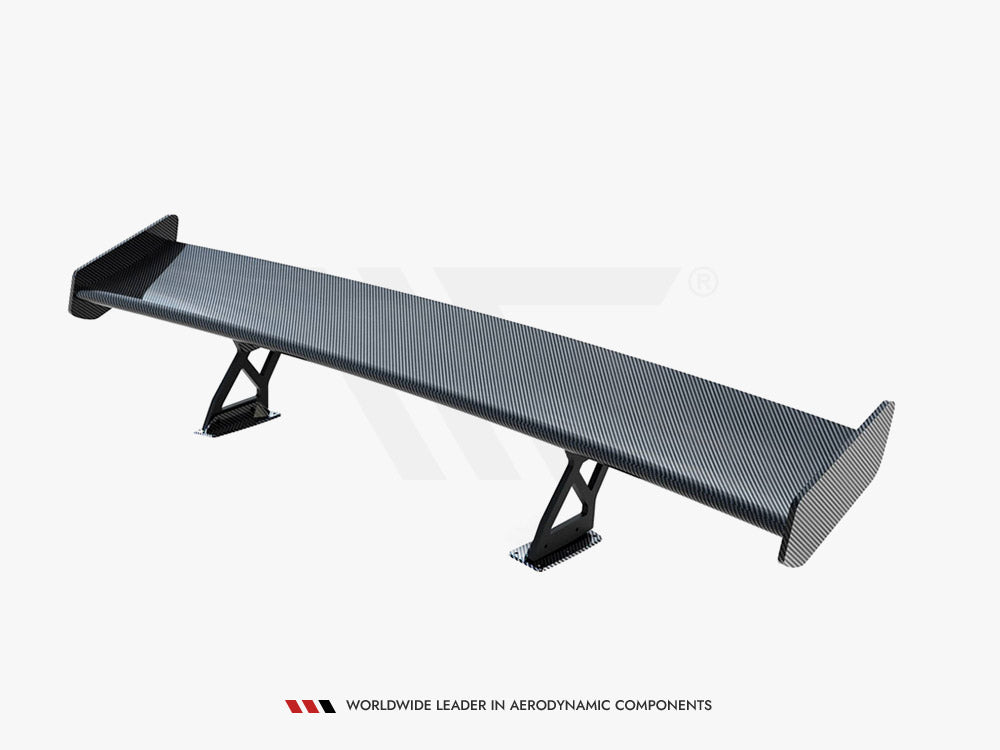 Maxton Design Carbon Spoiler With Internal Brackets Uprights V.2 + LED BMW 1 M E82