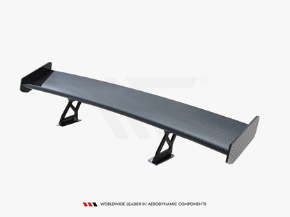 Maxton Design Carbon Spoiler With Internal Brackets Uprights V.2 + LED BMW 1 M E82