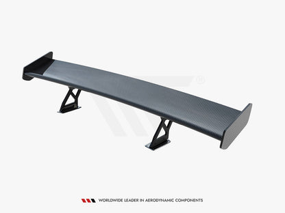 Maxton Design Carbon Spoiler With Internal Brackets Uprights V.2 + LED BMW 1 M E82