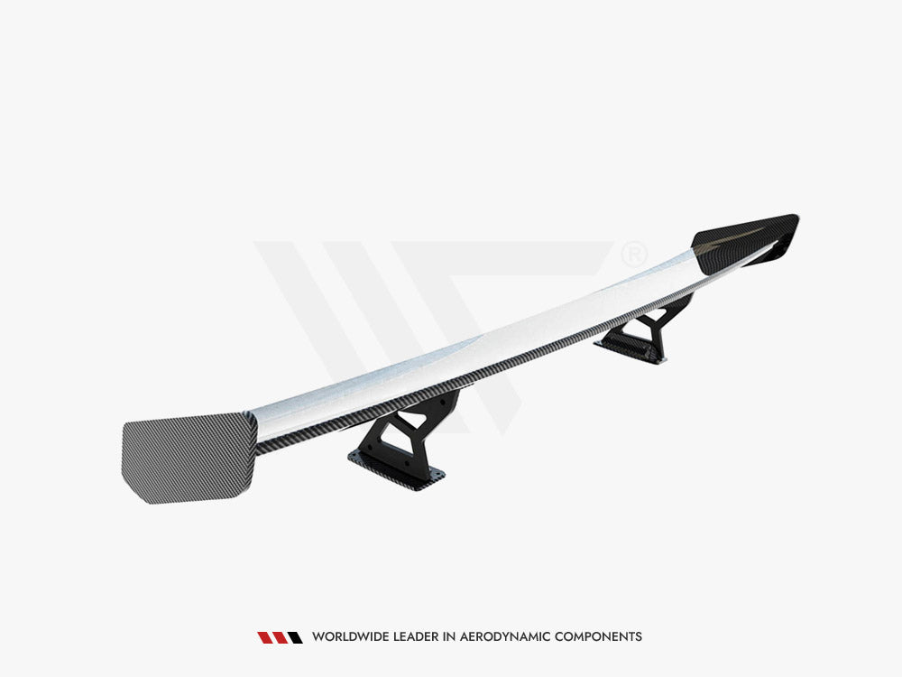 Maxton Design Carbon Spoiler With Internal Brackets Uprights V.1 BMW 1 M E82