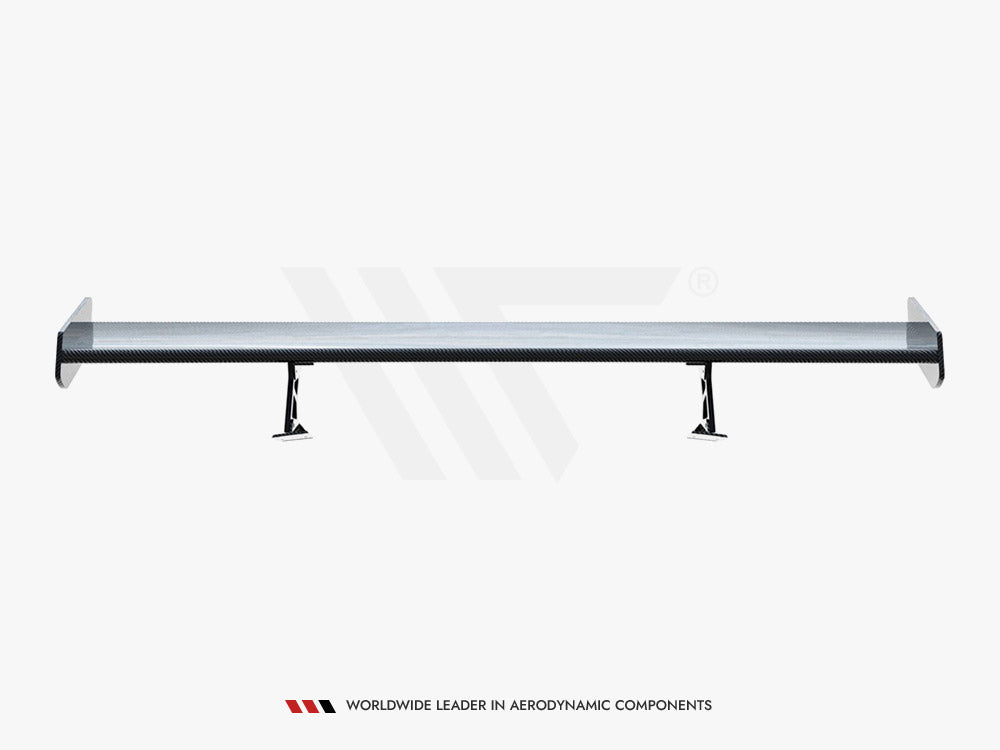 Maxton Design Carbon Spoiler With Internal Brackets Uprights V.1 BMW 1 M E82