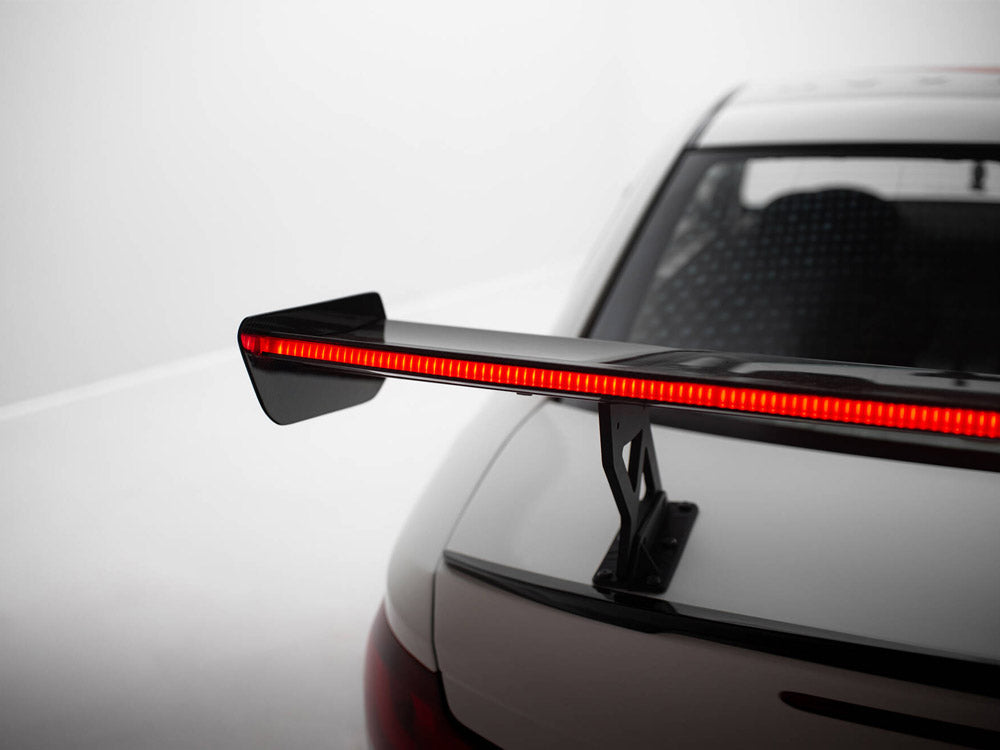 Maxton Design Carbon Spoiler With Internal Brackets Uprights V.1 + LED BMW 1 M E82