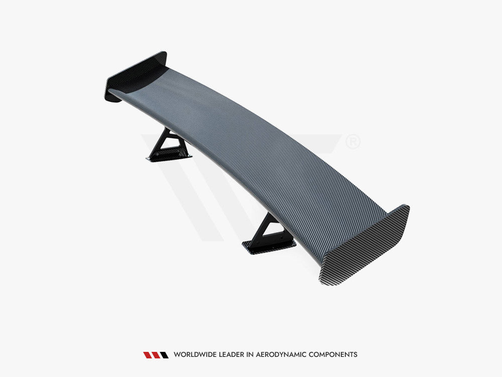 Maxton Design Carbon Spoiler With Internal Brackets Uprights V.1 + LED BMW 1 M E82