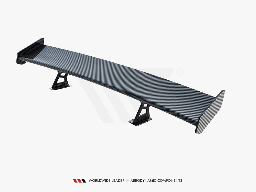 Maxton Design Carbon Spoiler With Internal Brackets Uprights V.1 + LED BMW 1 M E82