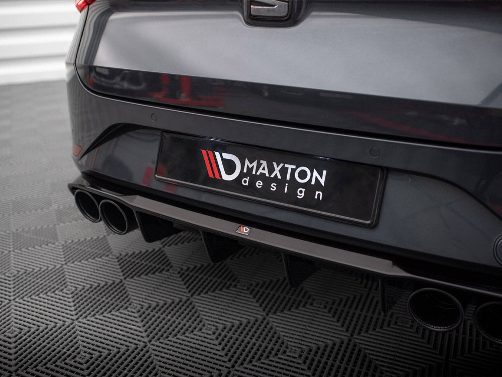 Maxton Design Rear Valance + Exhaust Ends Imitation Seat Leon ST FR Mk4