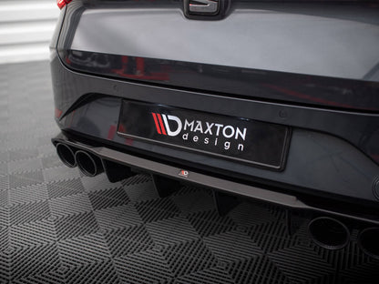 Maxton Design Rear Valance + Exhaust Ends Imitation Seat Leon ST FR Mk4