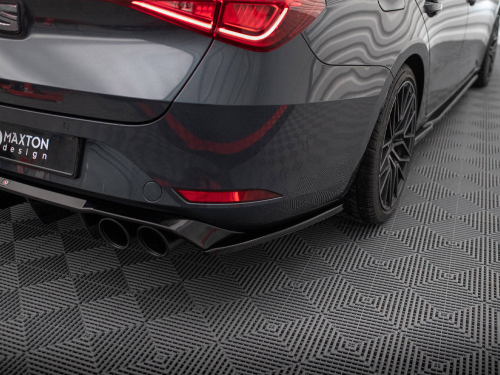 Maxton Design Rear Side Splitters V.2 Seat Leon ST FR Mk4