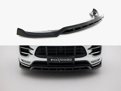 Maxton Design Front Splitter Porsche Macan Turbo Mk1