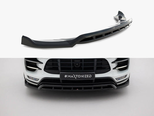 Maxton Design Front Splitter Porsche Macan Turbo Mk1