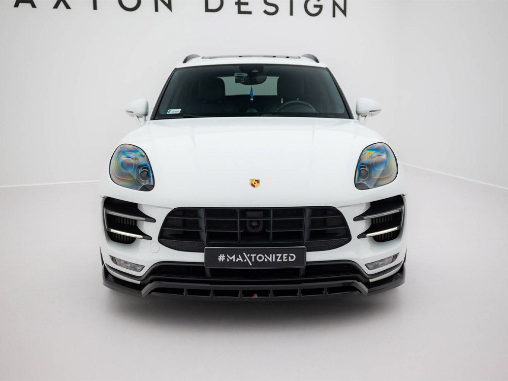 Maxton Design Front Splitter Porsche Macan Turbo Mk1