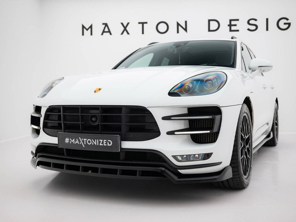 Maxton Design Front Splitter Porsche Macan Turbo Mk1