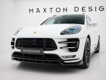 Maxton Design Front Splitter Porsche Macan Turbo Mk1