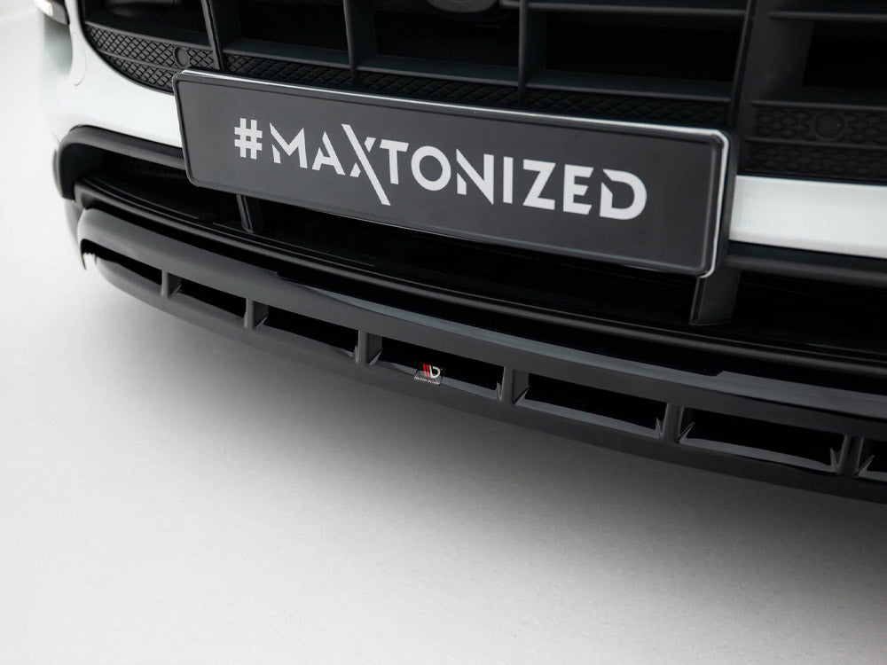 Maxton Design Front Splitter Porsche Macan Turbo Mk1