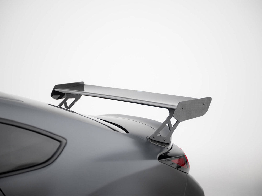 Maxton Design Carbon Spoiler With External Brackets Uprights Toyota GR86