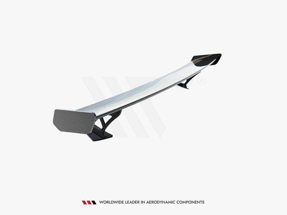 Maxton Design Carbon Spoiler With External Brackets Uprights Toyota GR86