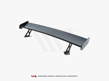 Maxton Design Carbon Spoiler With External Brackets Uprights Toyota GR86