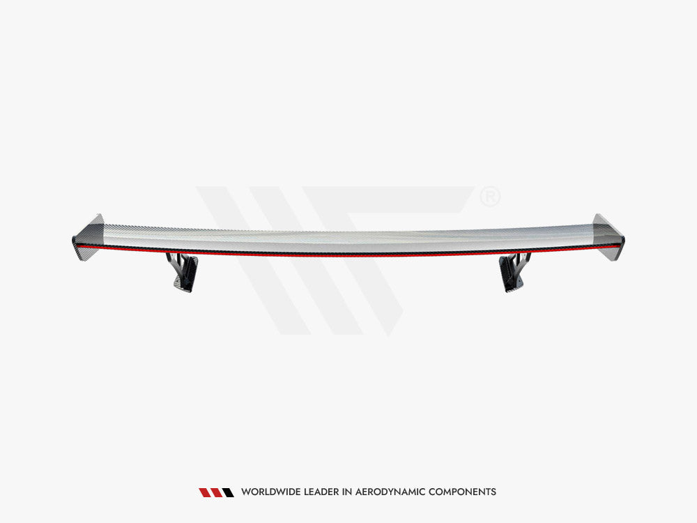 Maxton Design Carbon Spoiler With External Brackets Uprights + LED Toyota GR86