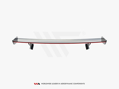 Maxton Design Carbon Spoiler With External Brackets Uprights + LED Toyota GR86