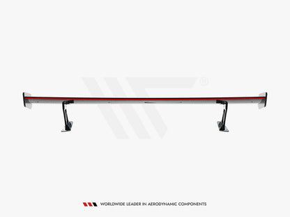Maxton Design Carbon Spoiler With External Brackets Uprights + LED Toyota GR86