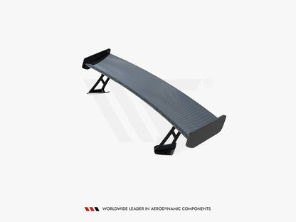 Maxton Design Carbon Spoiler With External Brackets Uprights + LED Toyota GR86