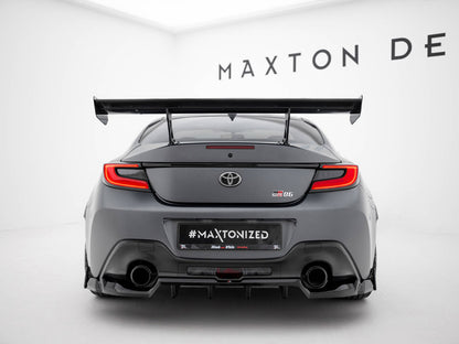 Maxton Design Carbon Spoiler With Internal Brackets Uprights Toyota GR86
